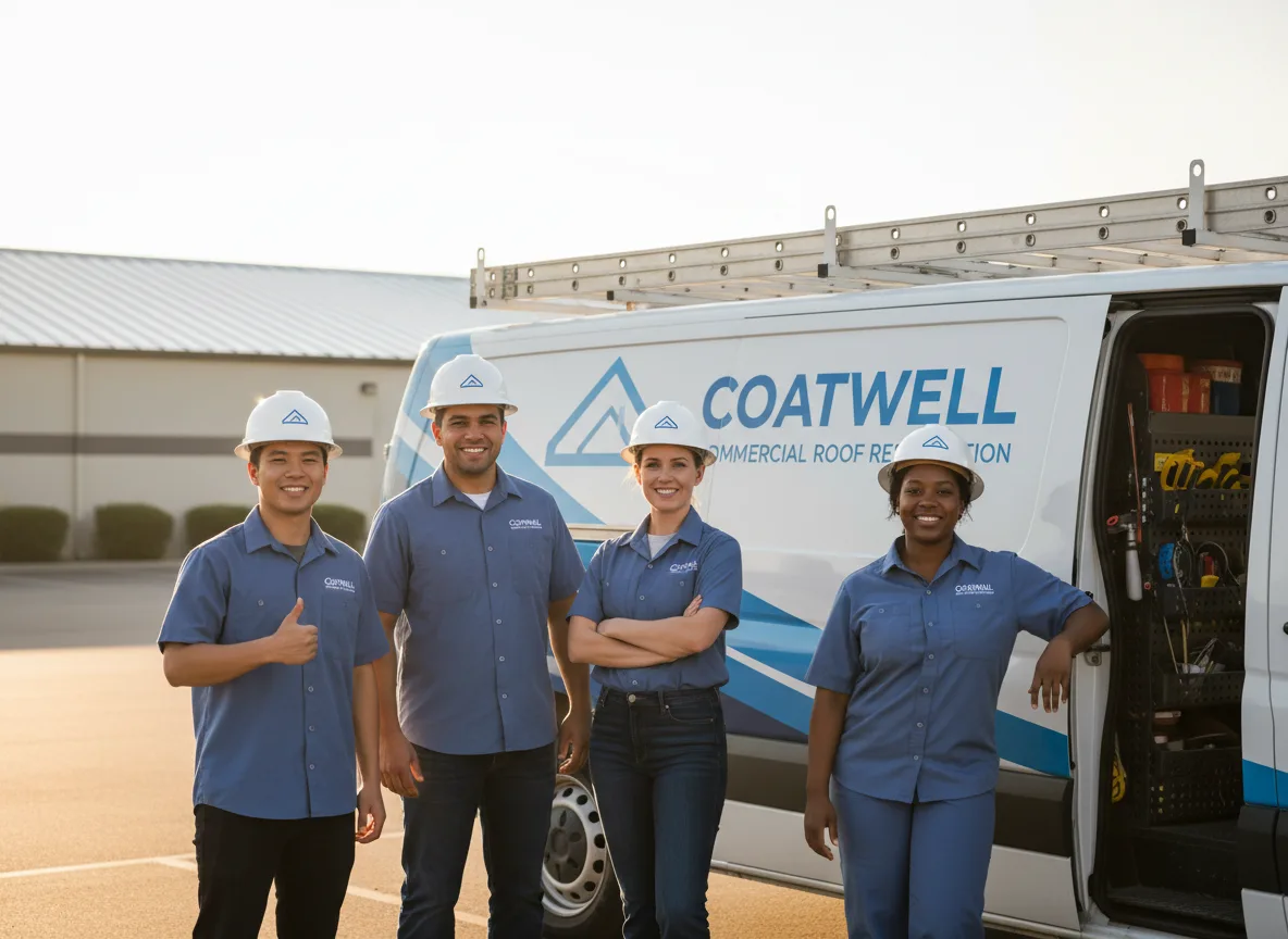 Commercial roof coating company in Thurmond, WV